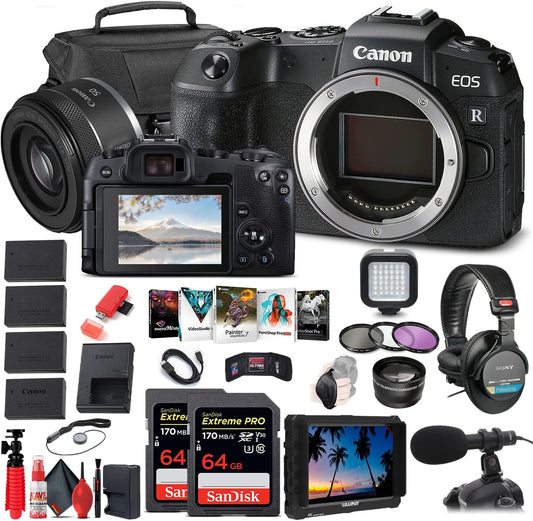 Canon 3380C002 EOS RP Mirrorless Camera Bundle (Renewed)