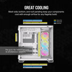Corsair CC-9011270-WW iCUE 6500X RGB White PC Case