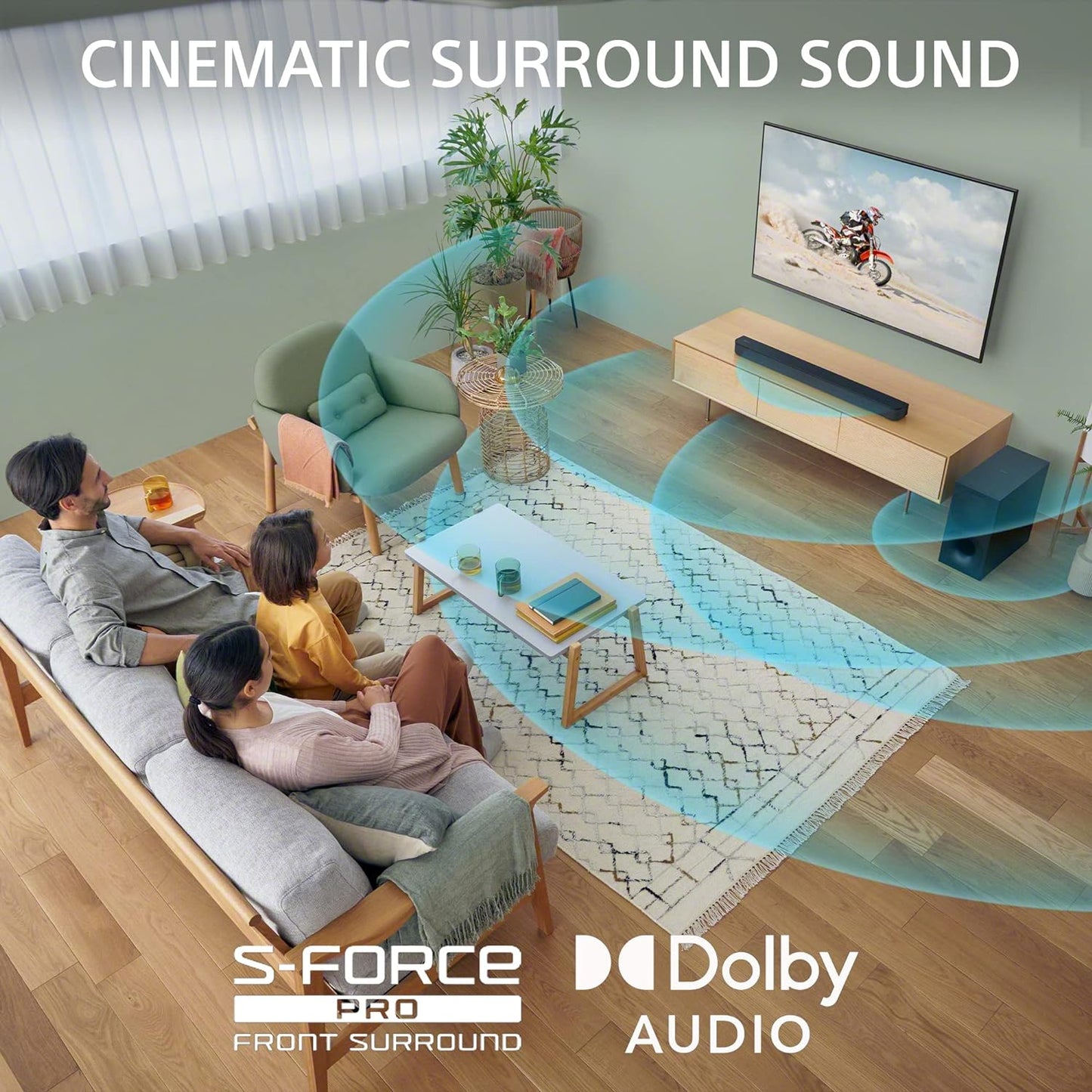 Sony K-55S30 55" 4K Google TV Soundbar Combo 2024
