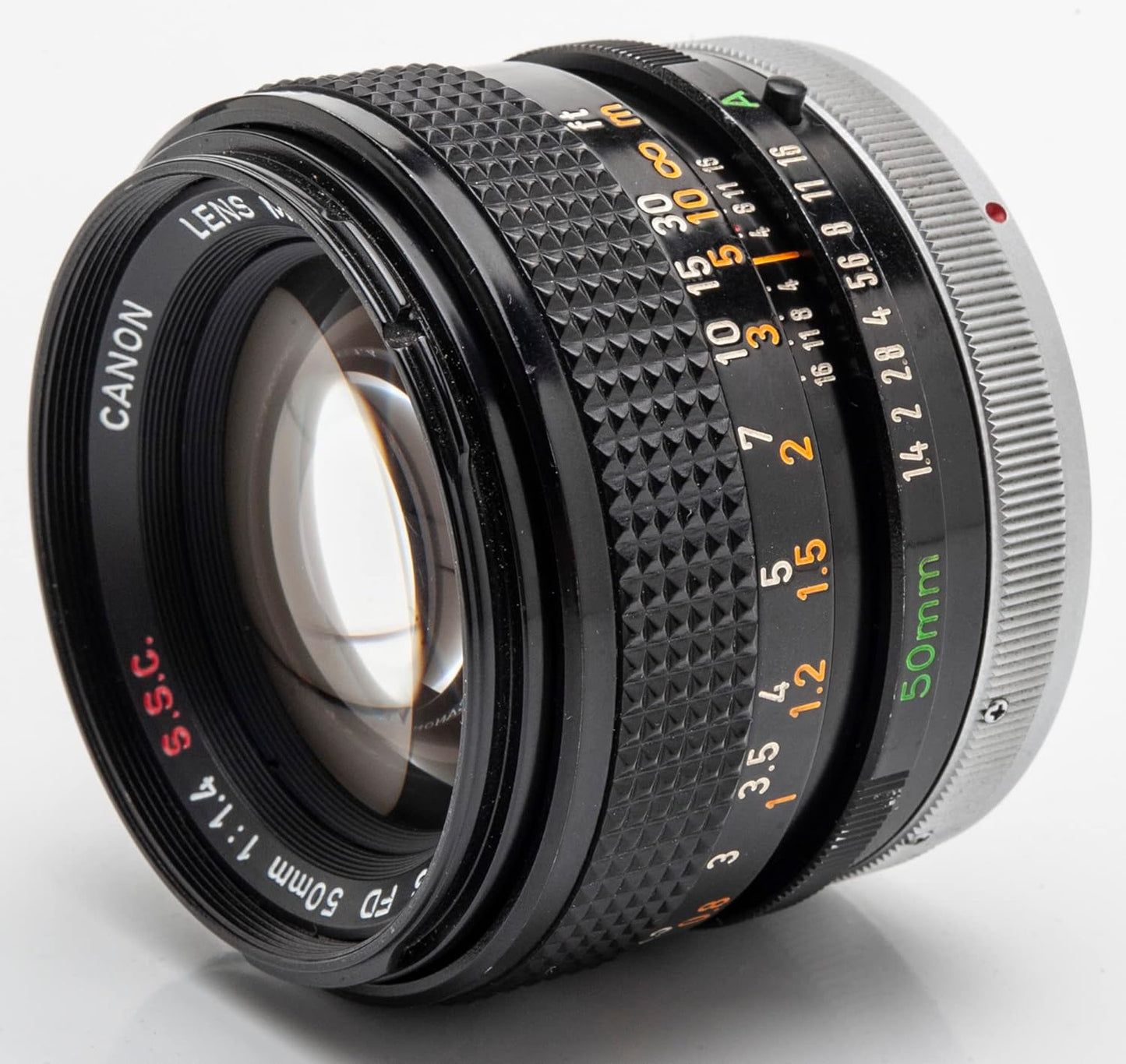Canon FD 50mm f/1.4 Manual Lens (Renewed)
