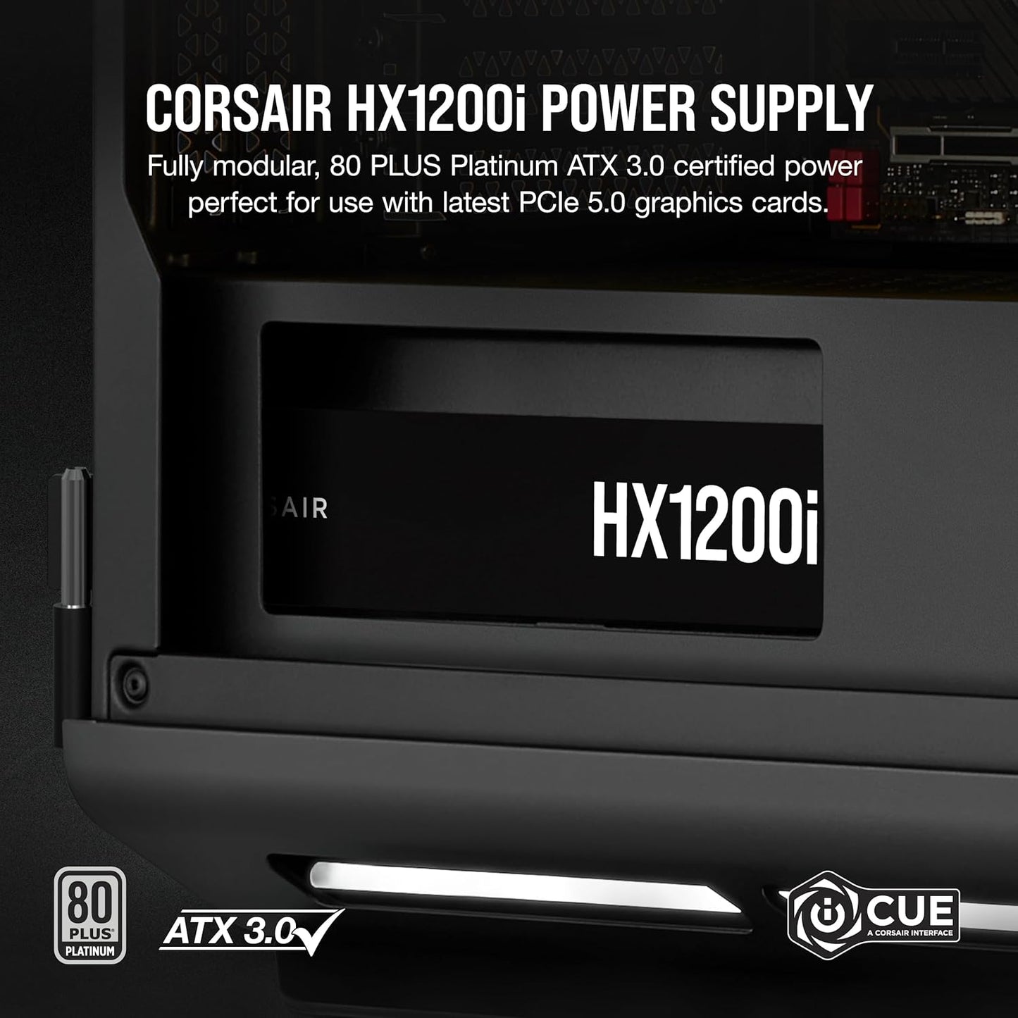 Corsair HX1200i 80+ Platinum ATX 3.0 PSU