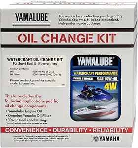 Yamaha Yamalube 10W-40 PWC Watercraft Oil Change Kit — main product image