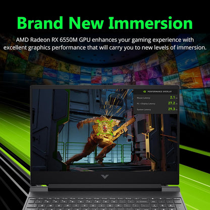 HP Victus Gaming Laptop Ryzen 5 RX 6550M 64GB 2TB SSD