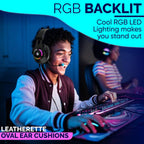 HP H360 Gaming Headset with Mic, Noise Cancelling
