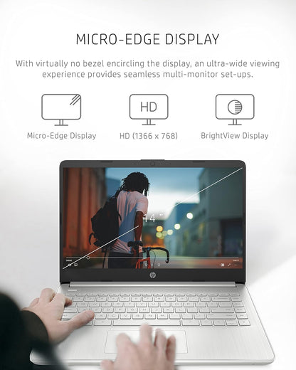 HP 14-dq0090nr 14-inch Pentium 128GB SSD Windows 11 Laptop