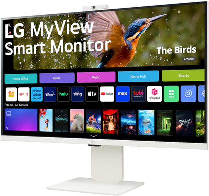 LG 32SR85U-W.AUS 32" 4K UHD Smart Monitor