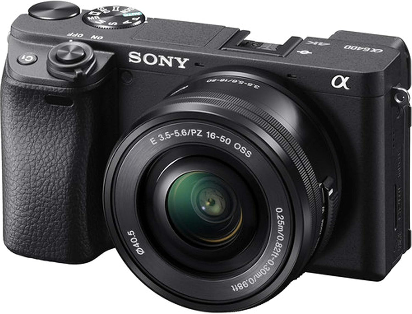 Sony ILCE-6400L/B Alpha a6400 Mirrorless Camera Lens Bundle