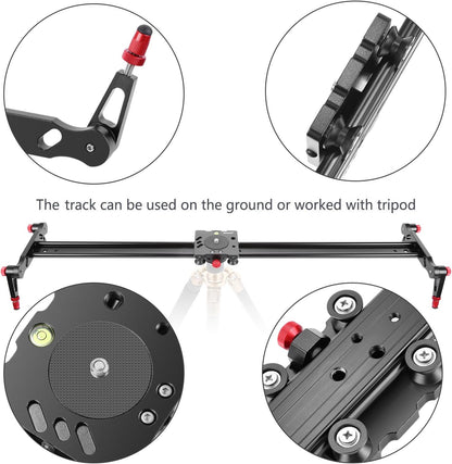 Neewer 10089696 80cm Camera Track Slider Stabilizer