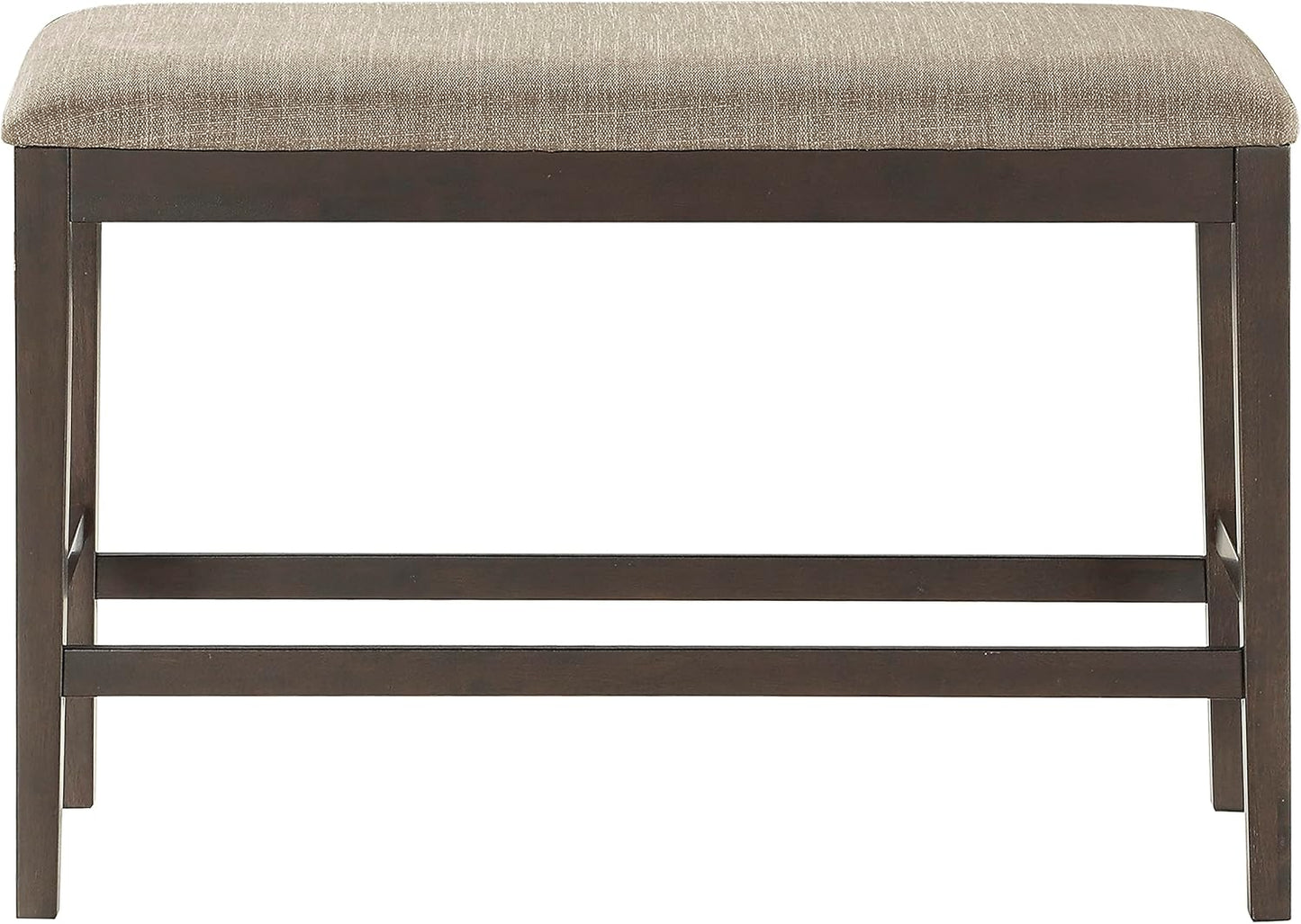 Lexicon 194840177548 Baronscourt Counter Height Bench Brown