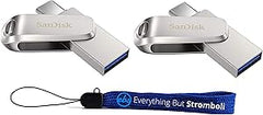 SanDisk 64GB Ultra Dual Drive Luxe USB-C (2-Pack)
