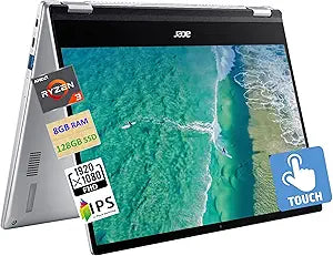 Acer 2023 Spin 514 Chromebook AMD Ryzen — main product image