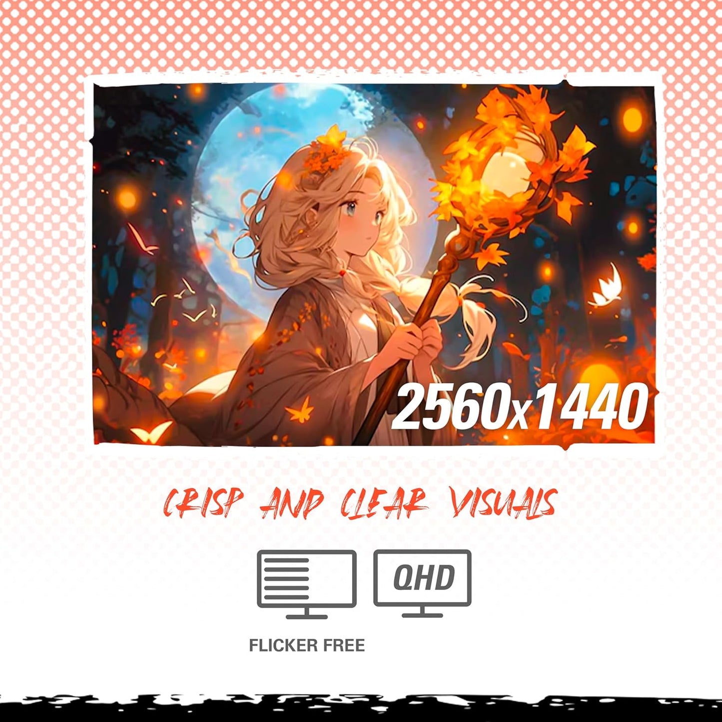 AOC Q32G11ZNE 32" QHD 240Hz 0.5ms Gaming Monitor