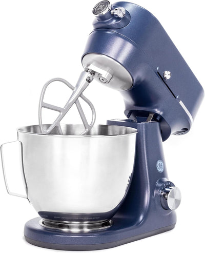 GE G8MSAAS1RRS 7-Speed Sapphire Blue Tilt-Head Stand Mixer