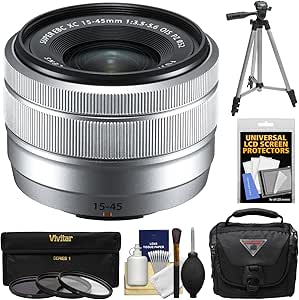 Fujifilm K-101735-02 15-45mm Lens Filter Tripod Kit