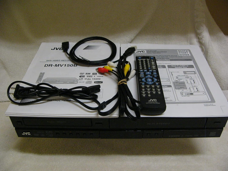 JVC DRM150 VHS DVD Recorder Combo HDMI — main product image