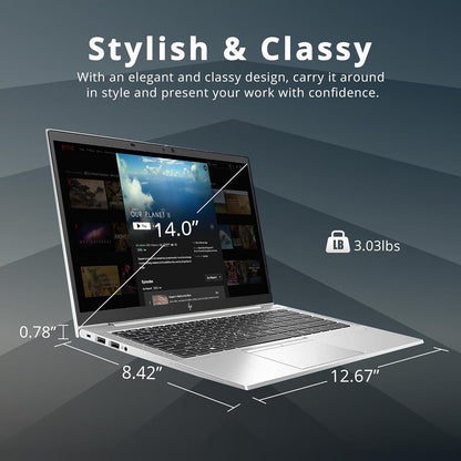 HP EliteBook 845 G8 14" Laptop - Ryzen 5 Pro, 64GB RAM, 2TB SSD