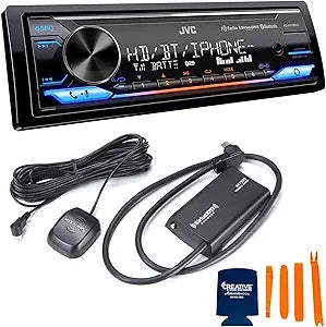 JVC KD-X470BHS Digital Media Receiver Alexa SiriusXM