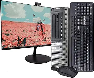Dell Optiplex 7010 i7 Desktop PC - Renewed with Monitor