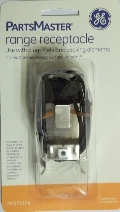 GE PM17X104 Range Surface Element Receptacle