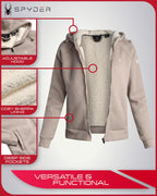 Spyder L THERML SHERP HOODI Women's Sherpa Hoodie