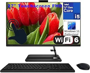 Lenovo AIO 3 27 Touchscreen All-in-One - i5, 64GB, 4TB SSD