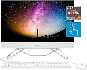 HP 24-cb0090 Ryzen 7 5700U 24" All-in-One Desktop