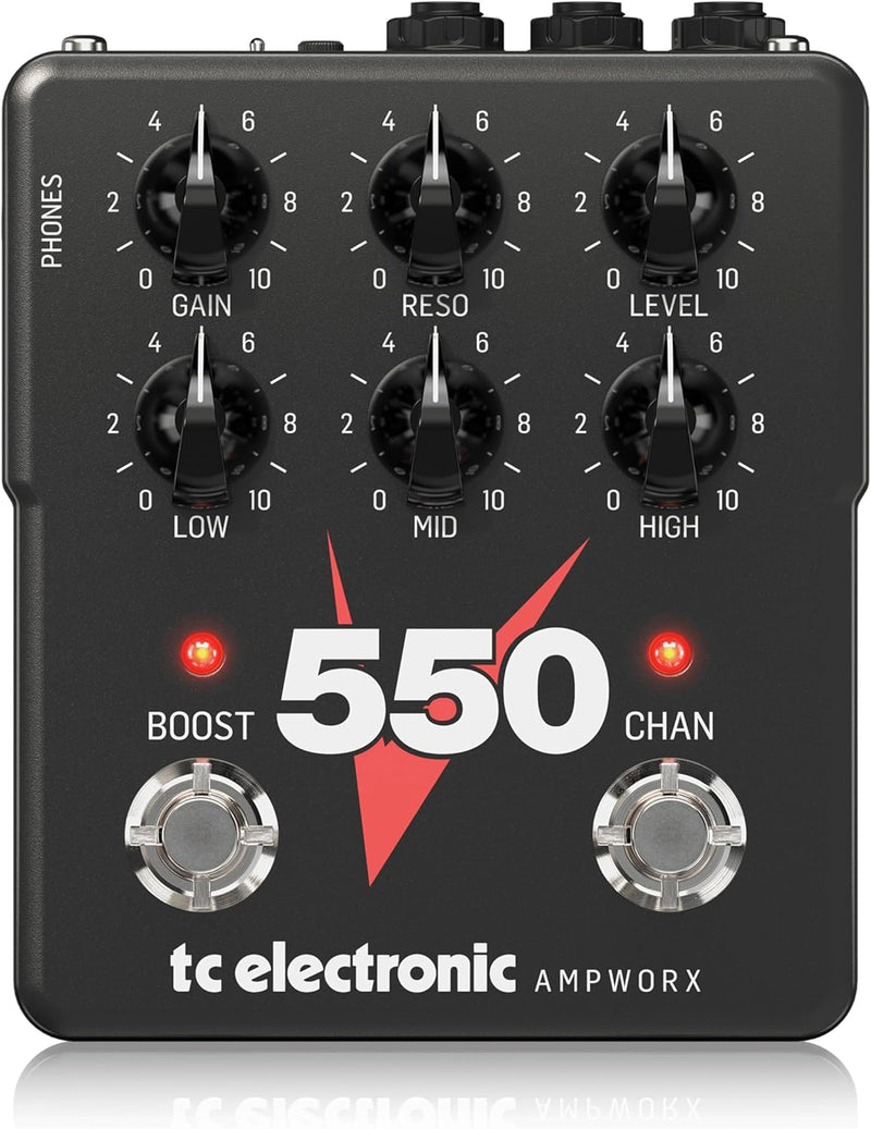 TC Electronic V550 PREAMP Ampworx Pedal — main product image