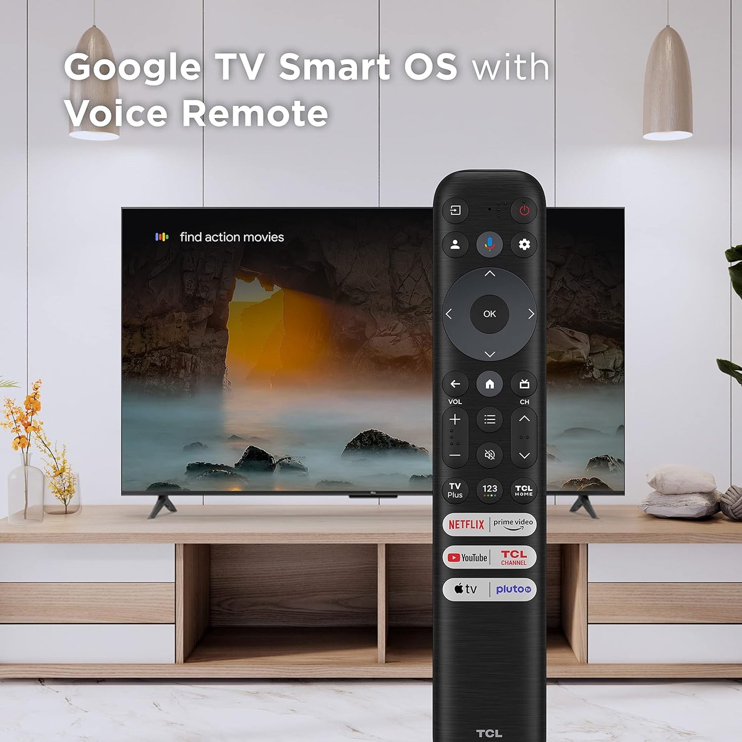 TCL 43S450G - 43" S4 4K Google Smart TV (2023) - Renewed