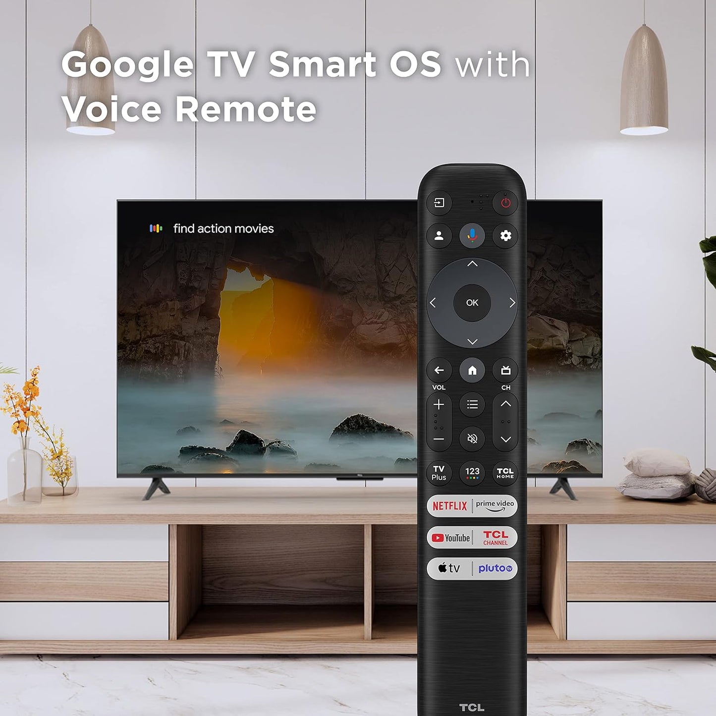 TCL 50S450G 50-Inch 4K Google Smart TV Renewed