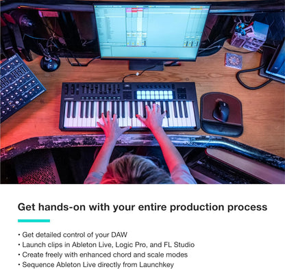 Novation AMS-LAUNCHKEY-49-MK4 Launchkey 49 MK4 MIDI Keyboard
