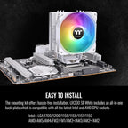 Thermaltake UX200 SE White ARGB CPU Cooler AM5/AM4/LGA1700