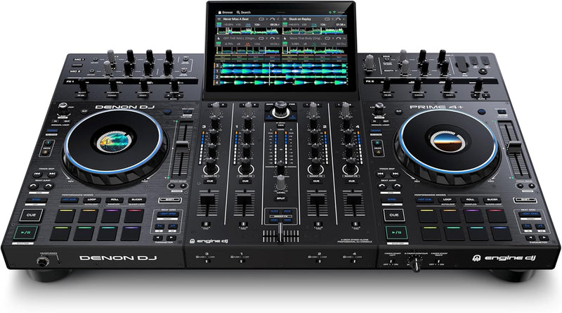 Denon DJ PRIME4+ 4-Deck Stem DJ Controller — main product image