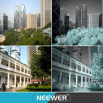 Neewer IR 52MM Infrared Filter Set IR720, IR760, IR850, IR950