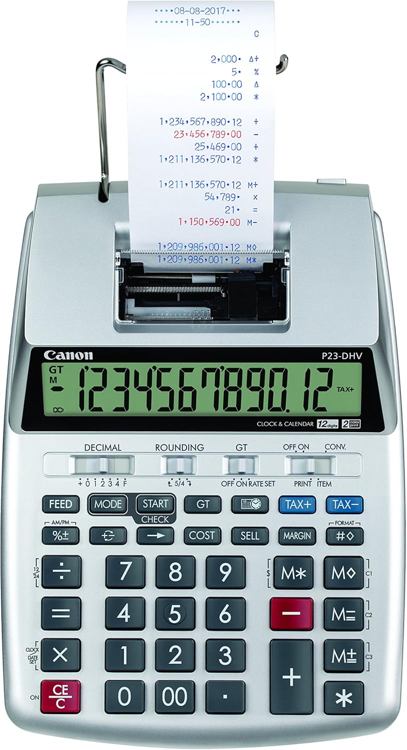 Canon P23-DHV-3 Printing Calculator - Desktop