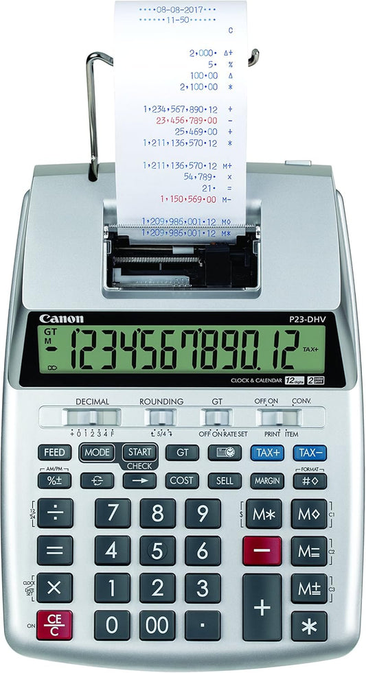Canon P23-DHV-3 Printing Calculator - Desktop
