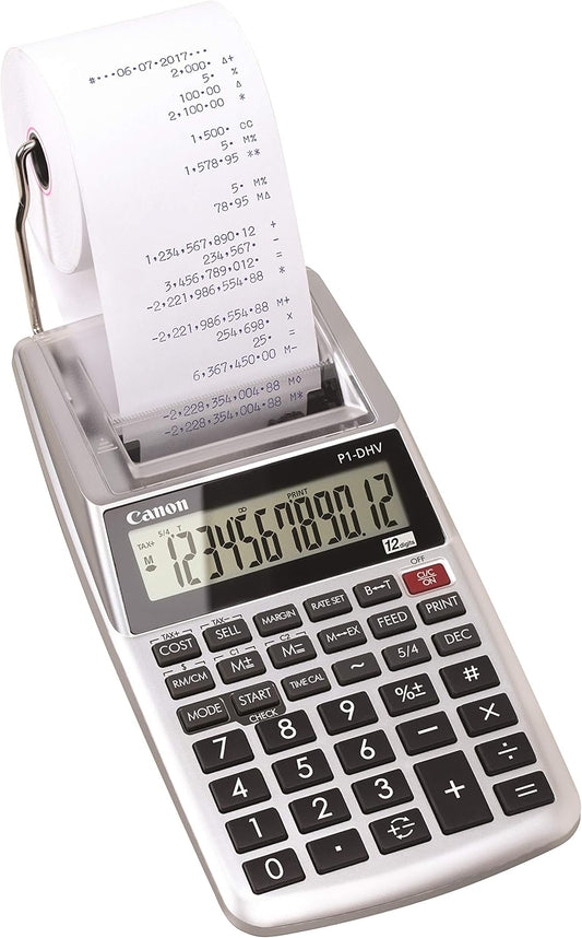 Canon 2203C004 P1-DHV-3 Printer Calculator with Formula
