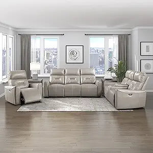 Lexicon 194840169680 Kittredge Power Reclining Set