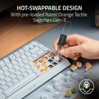 Razer BlackWidow V4 75% Hot-Swap Gaming Keyboard (Renewed)