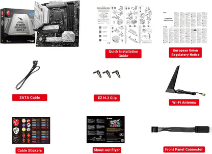 MSI B760MMORWIFI2 MAG Mortar WiFi II Gaming Motherboard