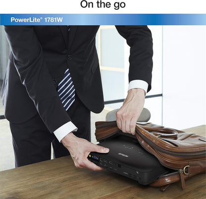 Epson PowerLite 1781W WXGA 3LCD Wireless Projector