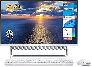 Dell 5400 Inspiron 24" All-in-One - i5-1135G7, 32GB RAM, 1TB SSD, Touchscreen