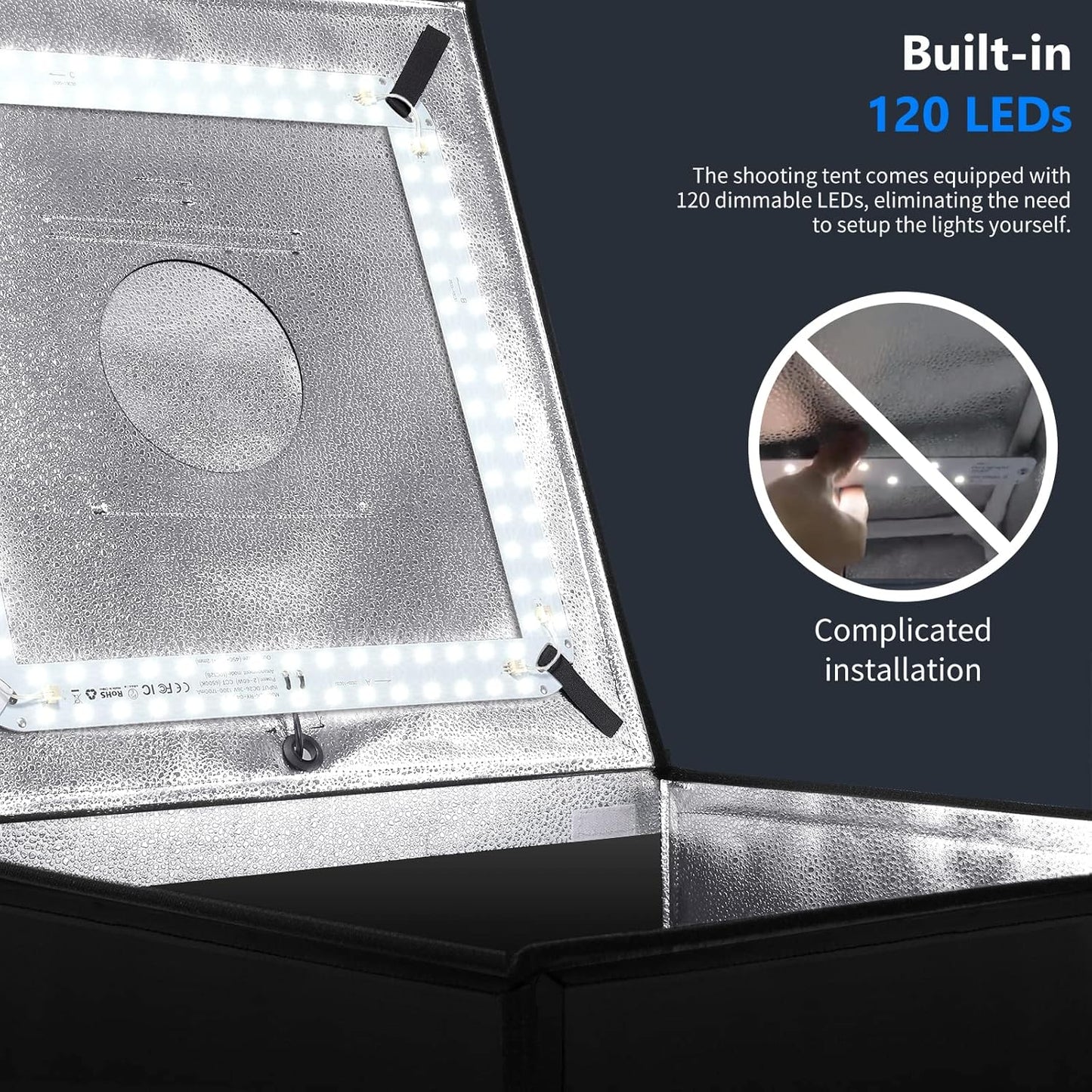 Neewer 10095172 24" Portable Photo Studio Light Box