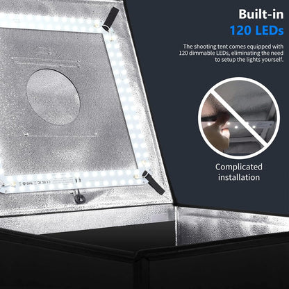 Neewer 10095172 24" Portable Photo Studio Light Box