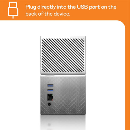 Western Digital WDBMUT0080JWT-NESN 8TB My Cloud Home Duo