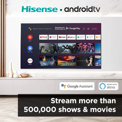 Hisense H9 Quantum Series 55H9G Android 4K TV (Renewed)