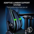 Razer RZ38-04900100-R3U1 Iskur V2 Adaptive Lumbar Gaming Chair