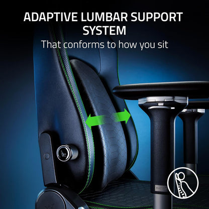Razer RZ38-04900100-R3U1 Iskur V2 Adaptive Lumbar Gaming Chair