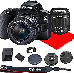 Canon Canon EOS 250D Rebel SL3 DSLR Camera with Lens