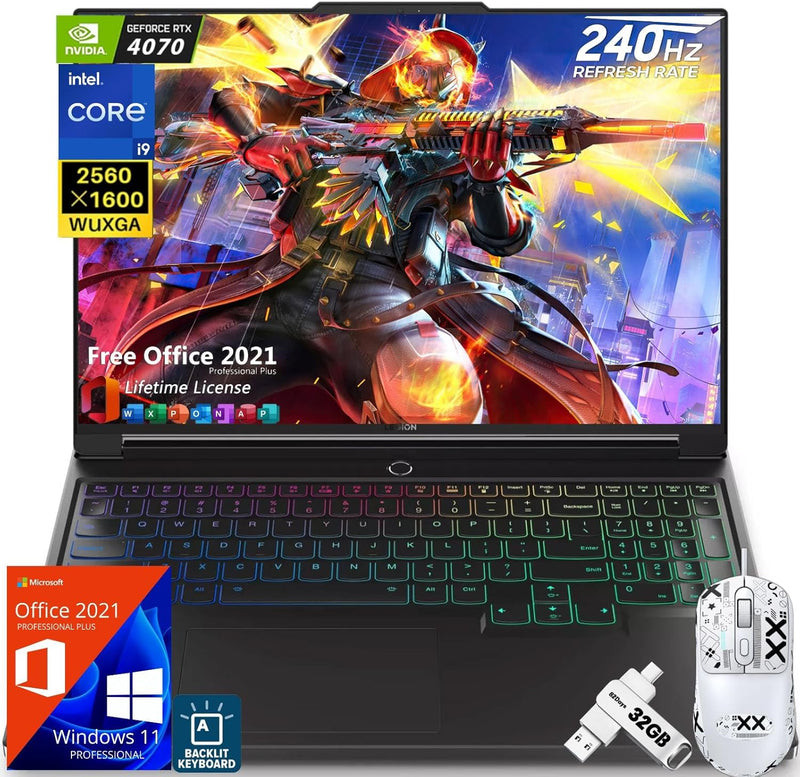 Lenovo Legion 7i i9-14900HX RTX 4070 Gaming Laptop — main product image