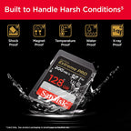 SanDisk SDSDXXD-128G Extreme PRO 128GB SD Card